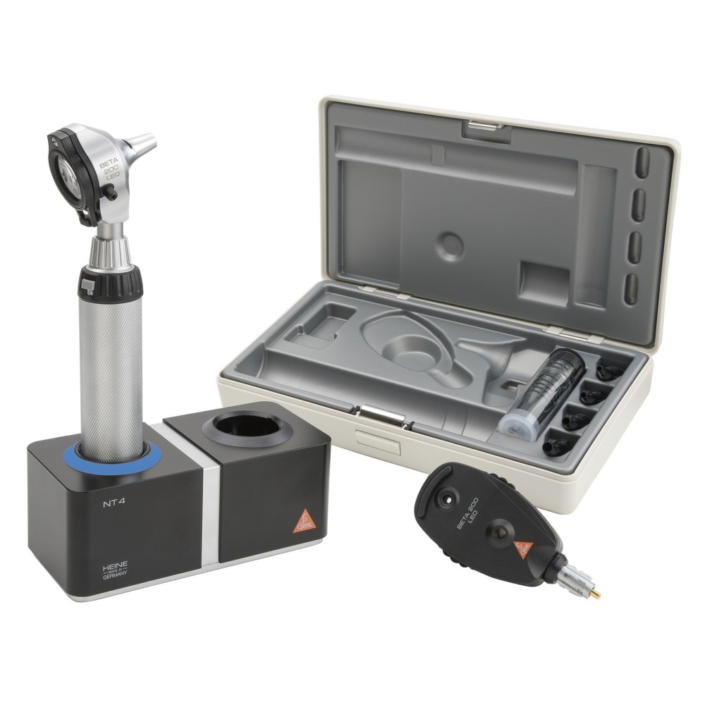 Kit de diagnostic HEINE BETA 200 LED avec station de charge Kit de diagnostic HEINE BETA 200 LED avec station de charge