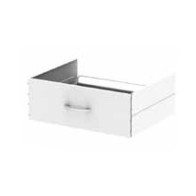 Doppel-Schublade mit Reling 45