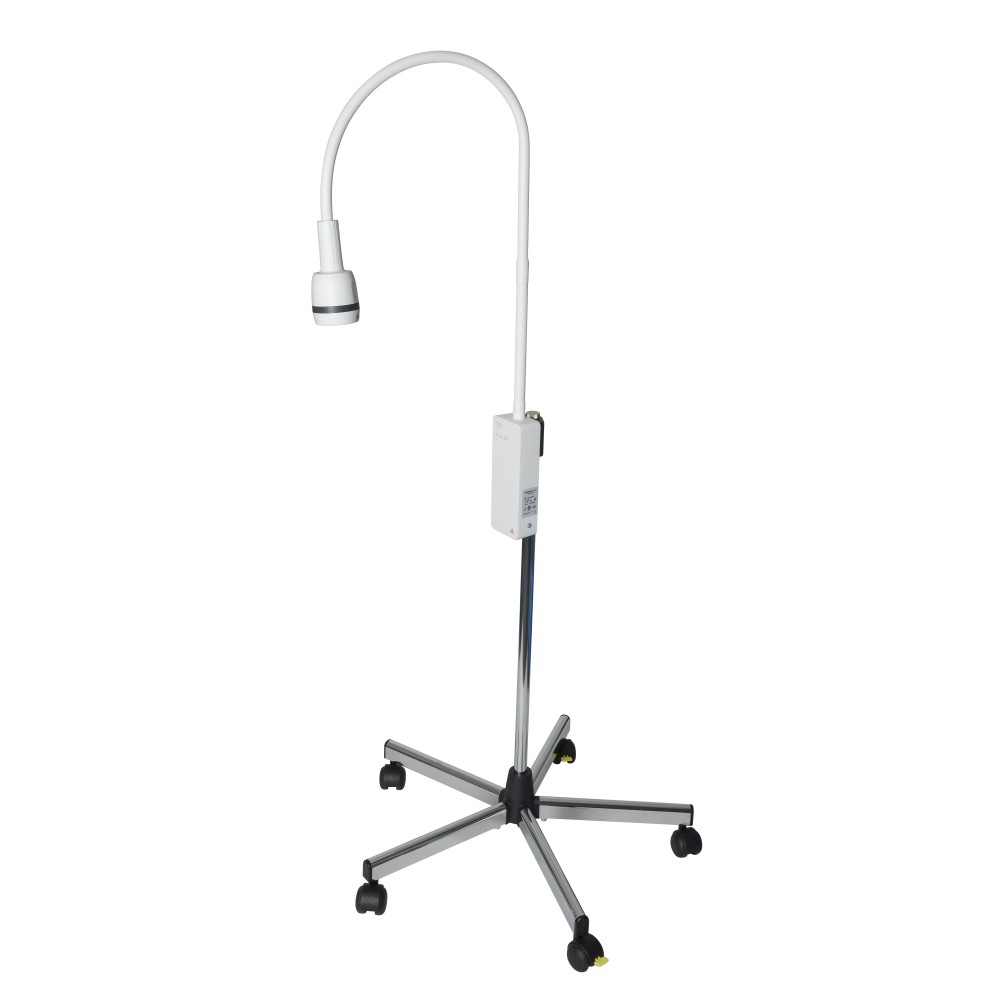 Lampe d'examen HEINE EL3 LED avec pied à roulettes