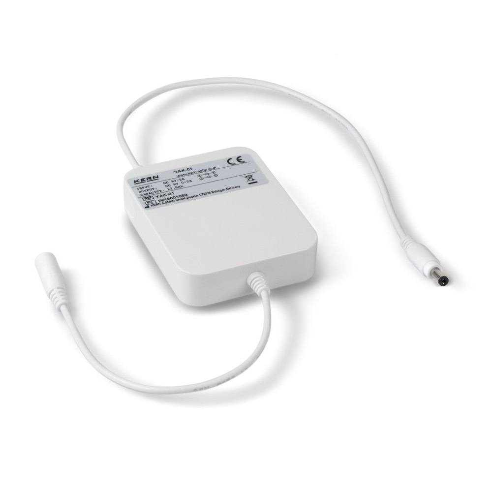 Fonctionnement sur batterie externe pour KERN 572