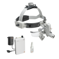 HEINE ML4 LED Kopfleuchte Kit 2 mit HR 2.5x Binokularlupen