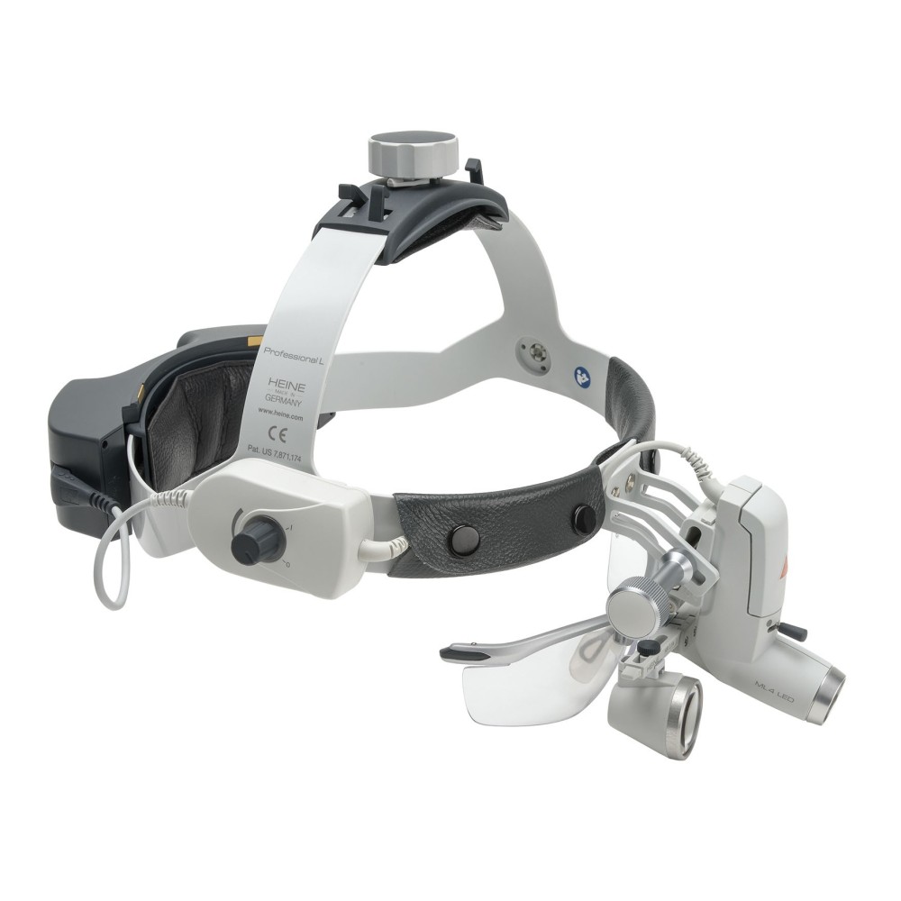 HEINE ML4 LED HeadLight UNPLUGGED Kit 7 avec loupes binoculaires HR 2