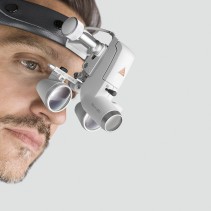 HEINE ML4 LED Lampe Frontale Kit 11c avec Loupes HR 2.5x/520mm