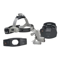 Lampe frontale HEINE ML4 LED Kit 10c avec loupes binoculaires HRP 6x