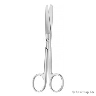 Chirurgische Schere, gerade, stumpf/stumpf, 14,5 cm