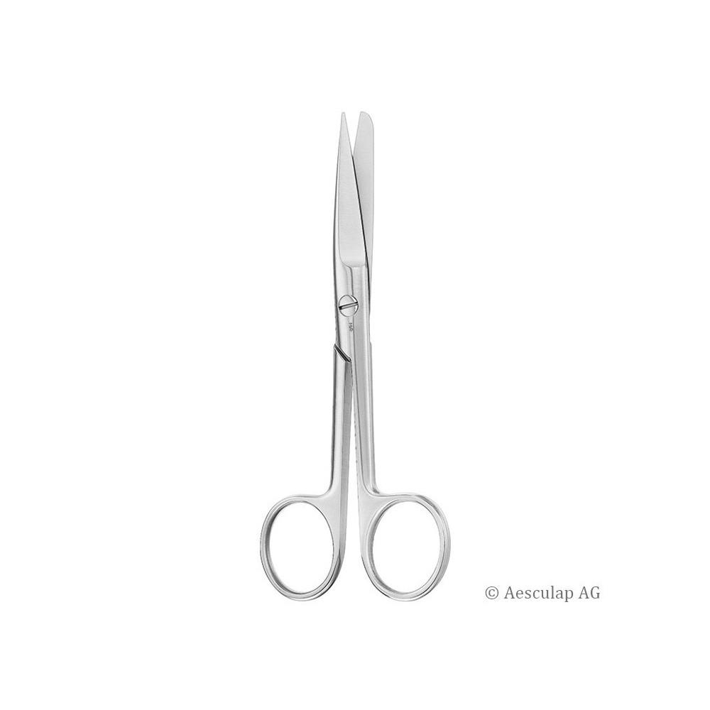 Ciseaux chirurgicaux, droits, pointu / émoussés, 14,5 cm