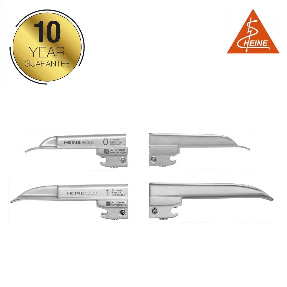 Lames de laryngoscope HEINE Classic+ F.O. Paed