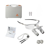 HEINE HRP Binokularlupen Set mit i-View auf S-Frame