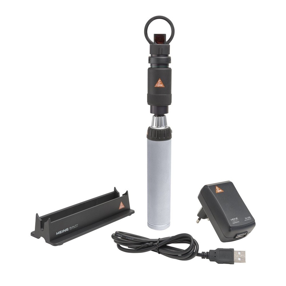 Ophtalmoscope HEINE MONOCULAIRE avec poignée rechargeable Ophtalmoscope HEINE MONOCULAIRE avec poignée rechargeable