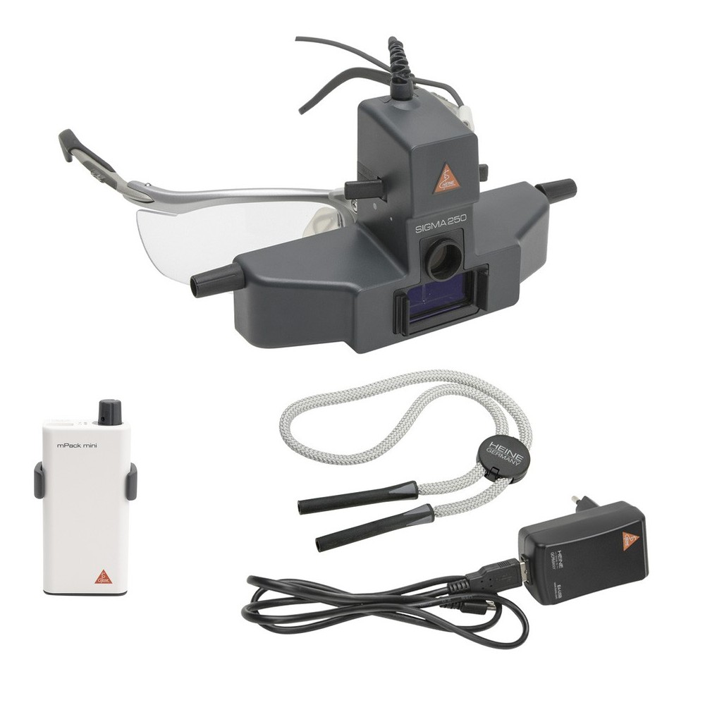 HEINE SIGMA 250 Ophtalmoscope avec mPack mini batterie