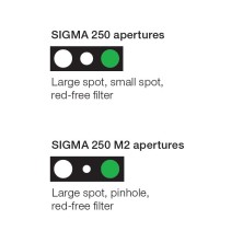 HEINE SIGMA 250 Diaphragmes