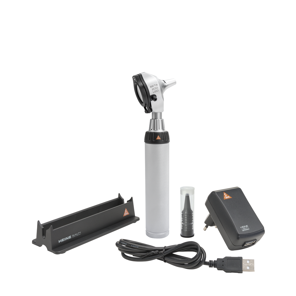 HEINE BETA 200 LED Otoscope avec poignée rechargeable