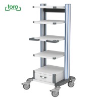HAEBERLE toro 45 Chariot pour appareils avec 5 plateaux et tiroir