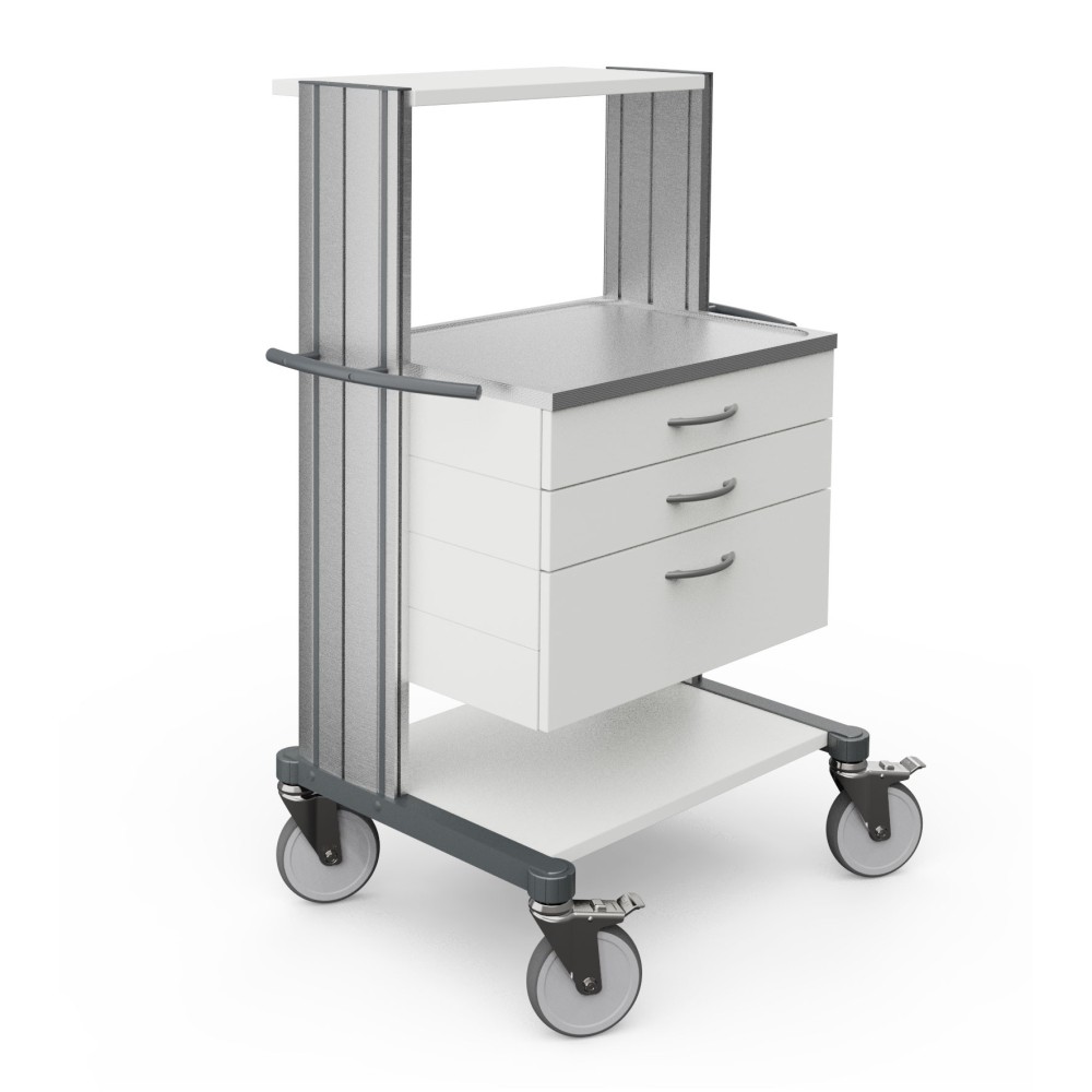 Chariot d'urgence HAEBERLE swingo-clinic