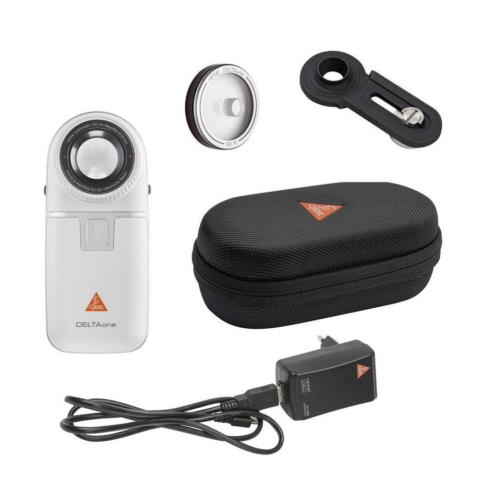 HEINE DELTAone Dermatoscope Set blanche