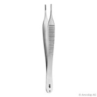 Aesculap anatomische Pinzette Hudson, gerade, fein, 12,5 cm