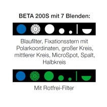 ophtalmoscope HEINE BETA 200S avec 7 diaphragmes