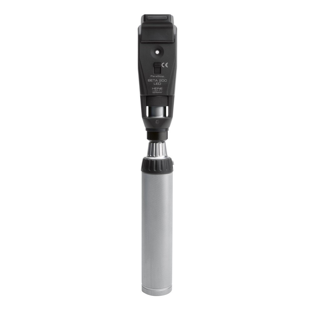 Skiascope à fente LED HEINE BETA 200 avec poignée à piles