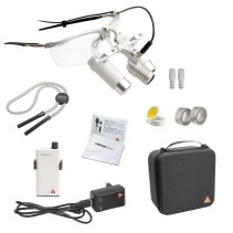 HEINE LoupeLight 2 Set mit HRP 4x Binokularlupen
