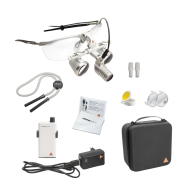 HEINE LoupeLight 2 set avec loupes binoculaires HR 2,5x / 420 mm