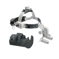 Kopfleuchte HEINE ML4 LED Kit 9c mit Binokularlupen HRP 4x