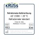 KRÜSS Liquide d'étalonnage pour réfractomètres nD 1.5300 avec certificat