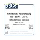 KRÜSS Liquide d'étalonnage pour réfractomètres nD 1.5800 avec certificat