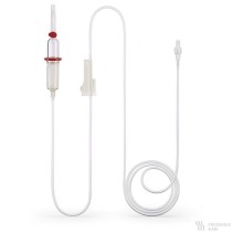 Appareil de transfusion Haemofusor LL, avec chambre de goutte-à-goutte, 180 cm
