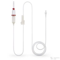 Transfusionsgerät Haemofusor LL, mit Tropfkammer, 180 cm