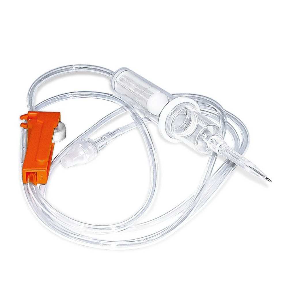 PPS-Ozon-Transfusionsset mit Luer-Lock-Anschluss, 150 cm