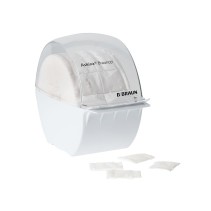 Askina Brauncel Écouvillons en coton non stériles, 4 x 5 cm, distributeur inclus