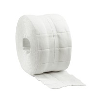 Askina Brauncel Écouvillons en coton non stériles, 4 x 5 cm, distributeur inclus
