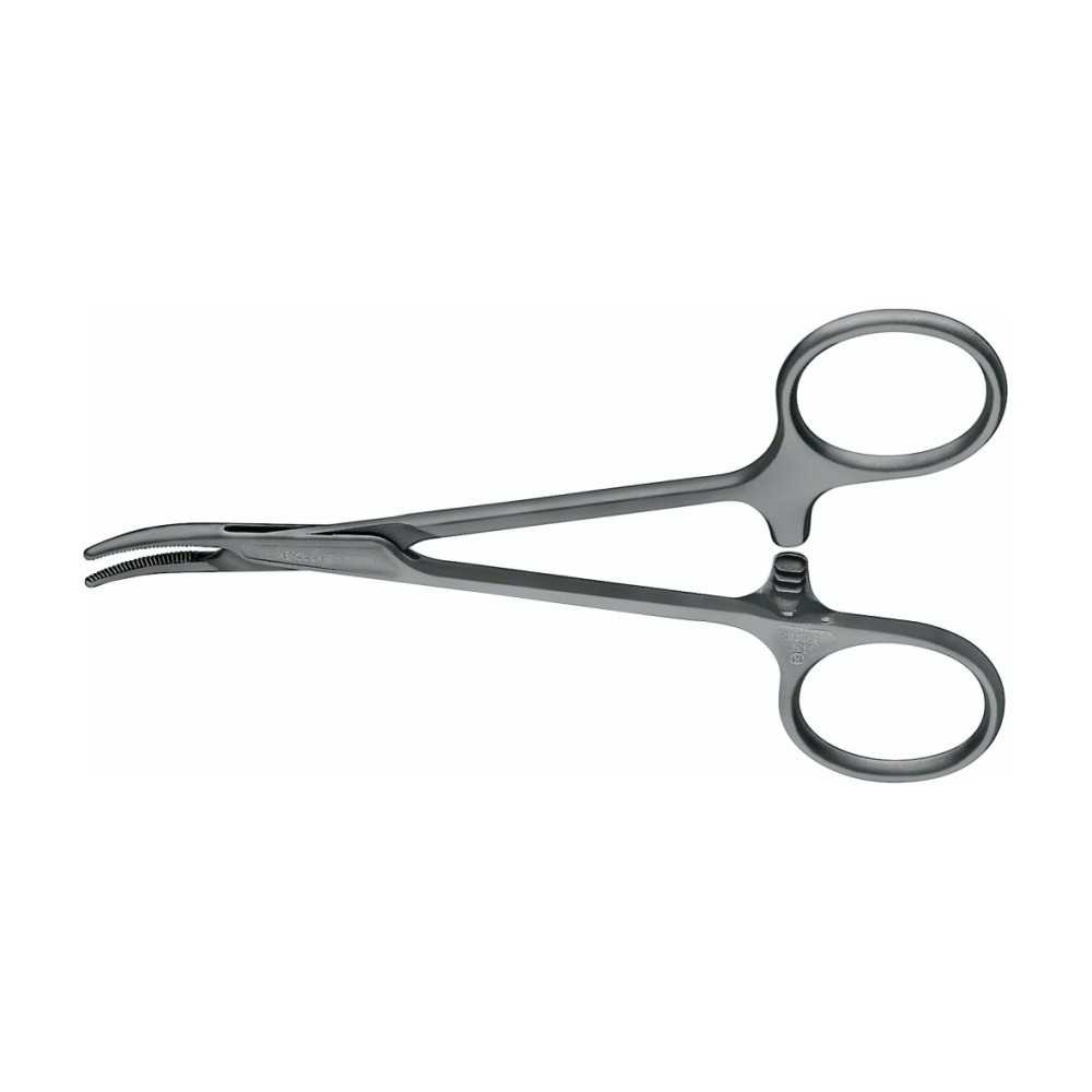 Aesculap SUSI HALSTED Arterienklemme, gebogen, 125 mm, steril, einweg