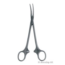 Arterienklemme BIRKETT Aesculap SUSI, gebogen, 185 mm, steril, einweg