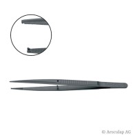 WAUGH chirurgische Pinzette Aesculap SUSI, 200 mm, 1 x 2 Zähne, steril