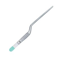 Pincette Jansen droite, 16 cm, stérile, à usage unique