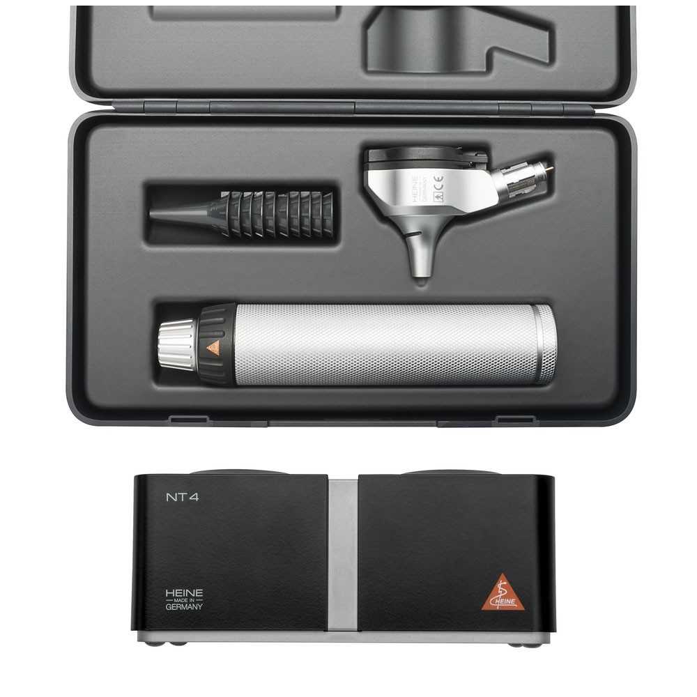 HEINE BETA 400 LED Set d'otoscope avec chargeur de table HEINE BETA 400 LED Set d'otoscope avec chargeur de table