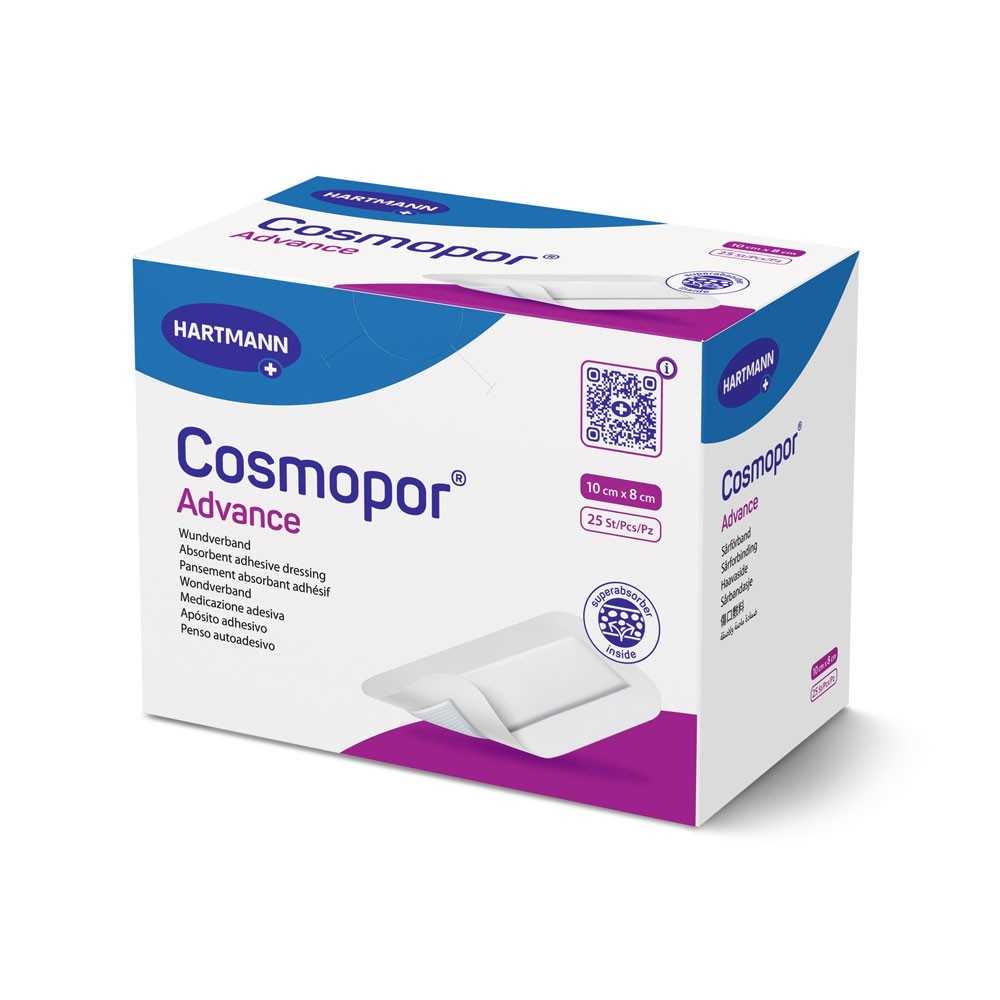HARTMANN Cosmopor Advance Wundverband 10 x 8 cm HARTMANN Cosmopor Advance Wundverband 10 x 8 cm