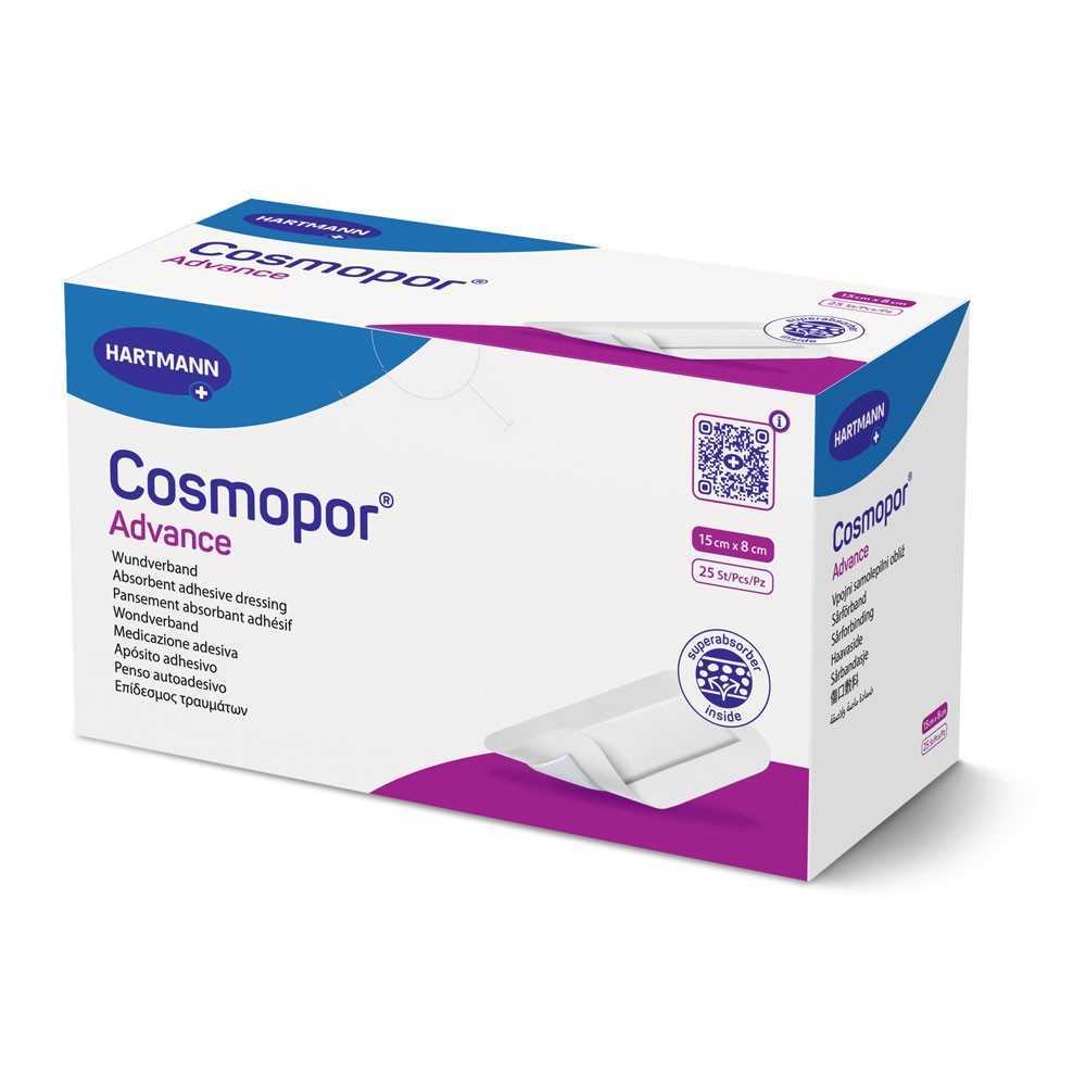 HARTMANN Cosmopor Advance Wundverband 15 x 8 cm HARTMANN Cosmopor Advance Wundverband 15 x 8 cm