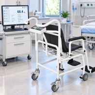 Fauteuil pèse-personne avec approbation médicale KERN MCN 200K-1M